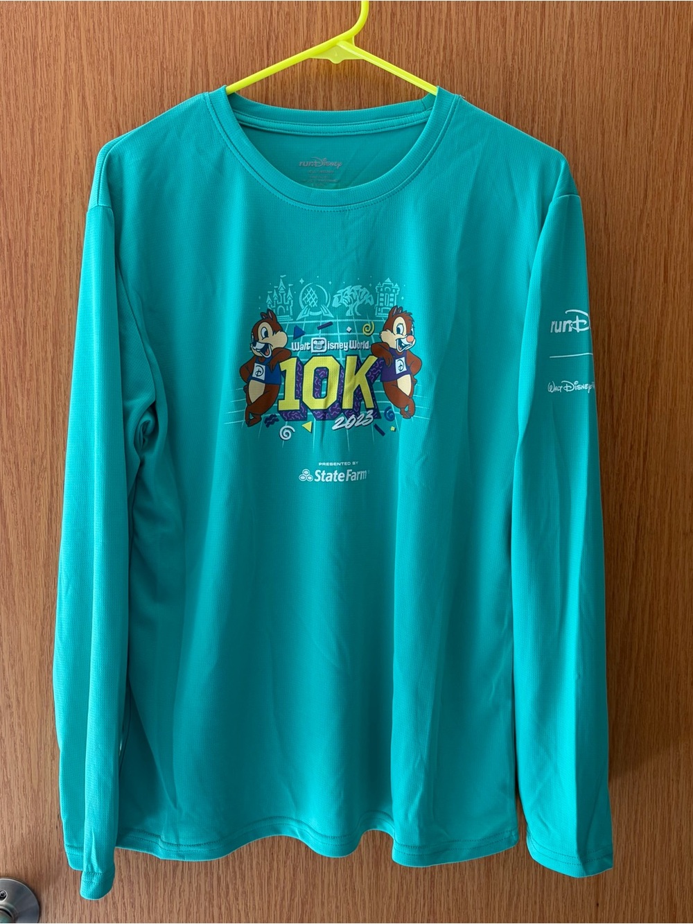 Disney Teal 10K 2023 Long-Sleeve Run Shirt